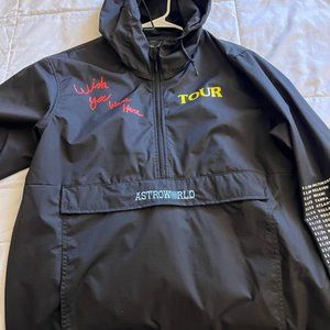 Travis Scott ASTROWORLD TOUR Windbreaker XL Black NEW